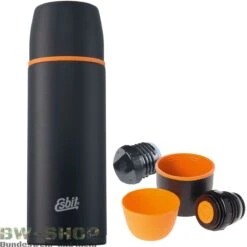 Esbit Paany! Wasserfilter Mit Flasche / Ersatzfilter -Bundeswehr Und Mehr Verkäufe Esbit Edelstahl schwarz1000 wz min 5366 Esbit Edelstahl Isolierflasche