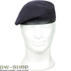 Original Polizei Schirmmütze Weiß Mit Kokarde -Bundeswehr Und Mehr Verkäufe commandobarettblau wz min 5241 Militaer Commando Barett