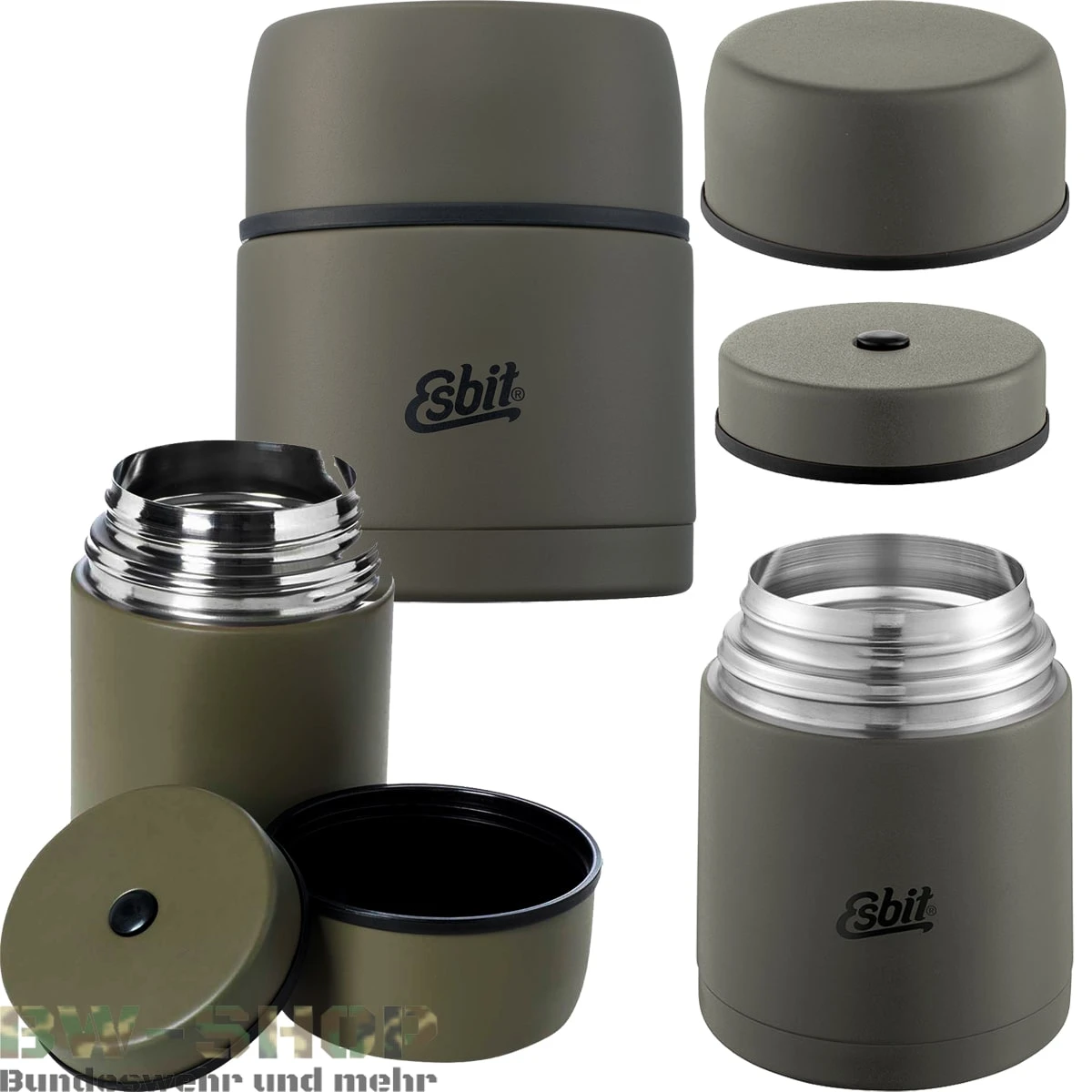 Esbit US Feldflaschenbecher / Deckel / Ständer 2 Esbit US Feldflaschenbecher / Deckel / Ständer – Bild 2