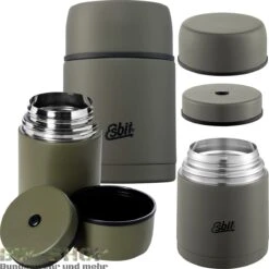 Esbit US Feldflaschenbecher / Deckel / Ständer 8 Esbit US Feldflaschenbecher / Deckel / Ständer -Bundeswehr Und Mehr Verkäufe isolierbehaelterfoodoliv750 wz min 5374 Esbit Edelstahl Isolierbehaelter Food