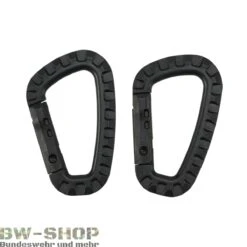 Brandit Outdoor Set 20-tlg. -Bundeswehr Und Mehr Verkäufe karabinerschwarz wz min 5702 Brandit Karabiner 2er Pack