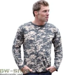 Mil-Tec Brandit Check Shirt Herren Langarm -Bundeswehr Und Mehr Verkäufe langarmshirtcoatdigital wz min 5216 Militaer Langarmshirt Pullover