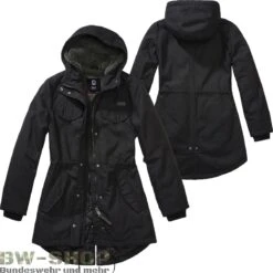 Brandit US M51 Parka Army Winterjacke 7 Brandit US M51 Parka Army Winterjacke -Bundeswehr Und Mehr Verkäufe marshlakeparkadamenschwarz wz min 5391 Brandit Marsh Lake Parka Damen
