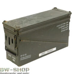 Bundeswehr Taschenmesser Alte Art Schwarz -Bundeswehr Und Mehr Verkäufe munitionskisteGr51000 4696 bw 4696 Original US Army Munitionskiste Ammo Box