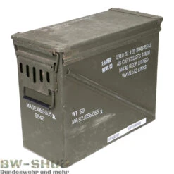 Bundeswehr Taschenmesser Alte Art Schwarz -Bundeswehr Und Mehr Verkäufe munitionskisteGr71000 4696 bw 4696 Original US Army Munitionskiste Ammo Box