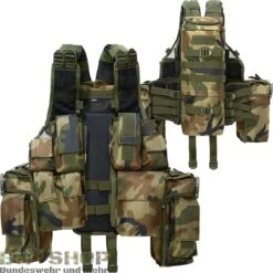 Brandit Jagdweste 13-Taschen 14 Brandit Jagdweste 13-Taschen -Bundeswehr Und Mehr Verkäufe tacticalwestewoodland wz min 5074 Brandit Tactical Weste