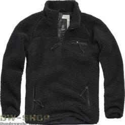 Brandit Windbreaker Mit Fleecefutter -Bundeswehr Und Mehr Verkäufe teddyfleecetroyerschwarz 4890 Brandit Teddyfleece Troyer Winter Pullover mit Fleece Futter bw 4890 Brandit Teddyfleece Troyer Winter Pullover mit Fleece Futter