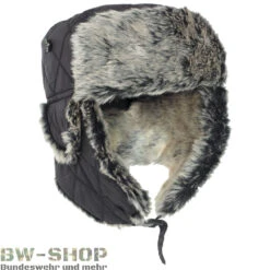 Mil-Tec Brandit Multifunktionstuch -Bundeswehr Und Mehr Verkäufe wintermuetzemitkunstpelzschwarzn1000 4261 bw 4261 Wintermuetze mit Kunstpelz schwarz und oliv